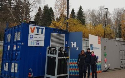 H2B2 has finished the delivery and commissioning of an electrolyser system to VTT Technical Research Centre of Finland Ltd