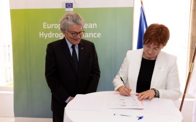 H2B2 signs as the only national technology company the Joint Declaration of the European Commission to multiply by 10 times its electrolyzer capacity by 2025 in the framework of REPowerEU.